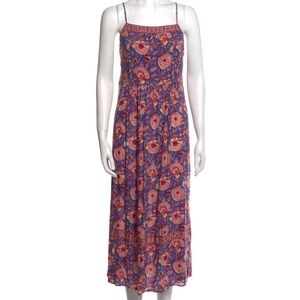 BA&SH floral print long dress. Size large (3)
